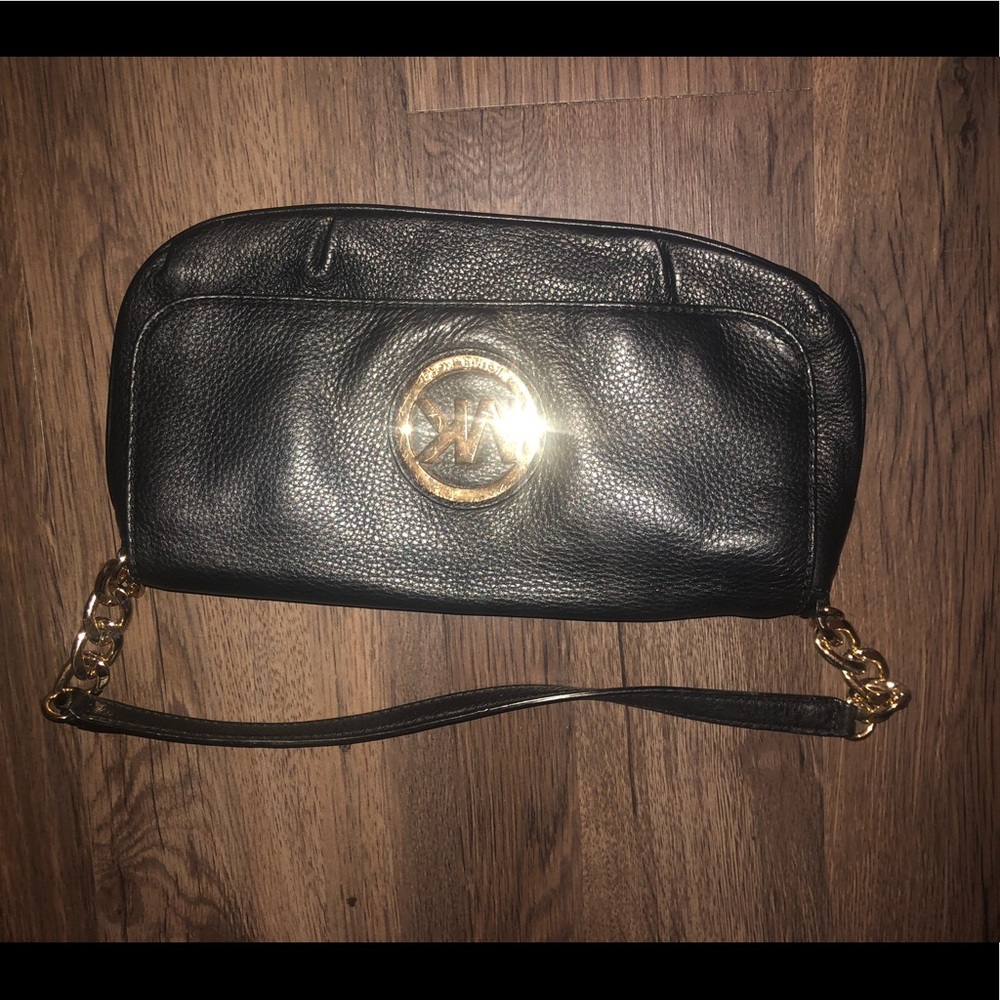 Michael Korda Leather Handbag